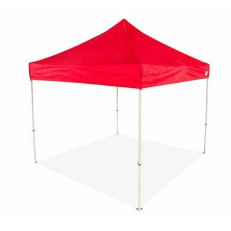 IMPACT CANOPY DS Kit 10 FT x 10 FT  Steel Canopy, 500D Top Red, and Roller Bag 283140004